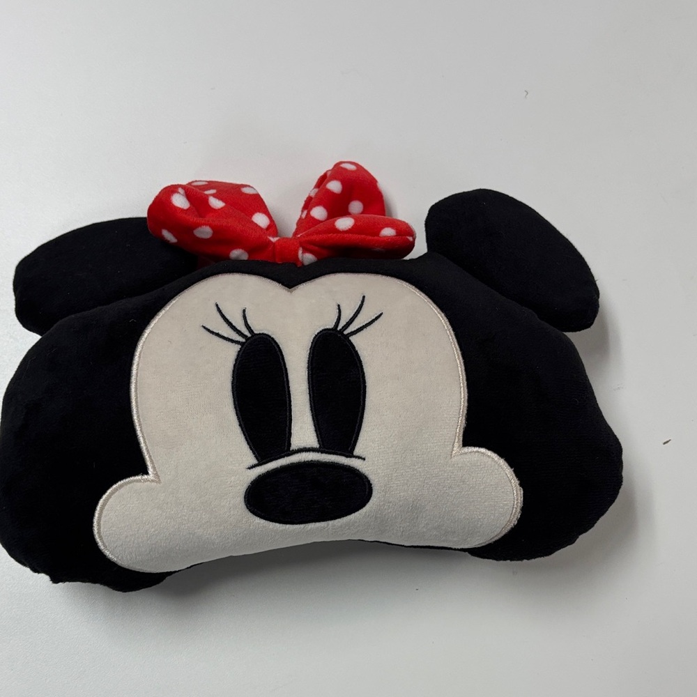 Disney Minnie Mouse Black and Red Pillow